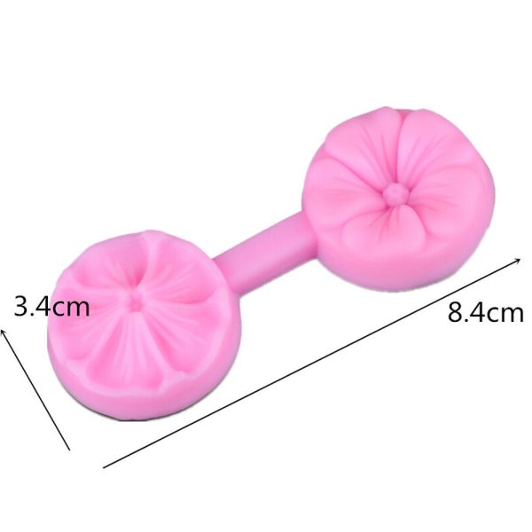 M107 Molde Para Hornear Flower Petal Mold Silicona Fondant Clay Veiner |Byjunyeor®