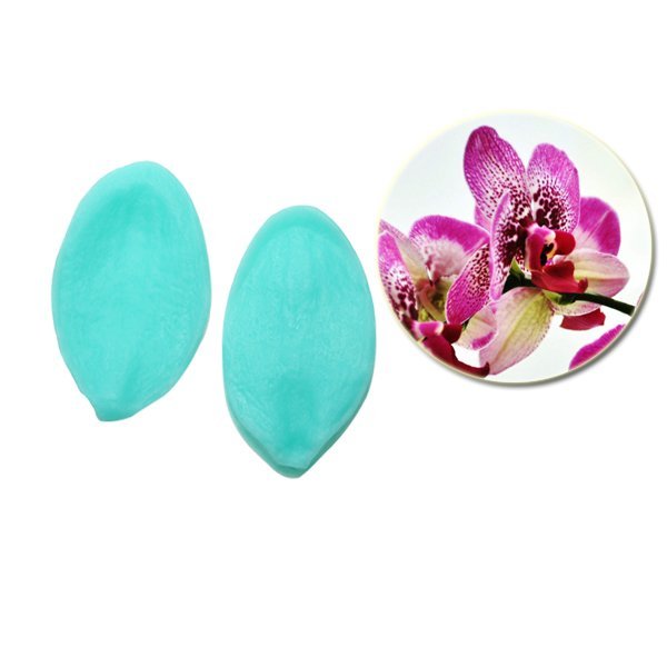 m463-1 2pcs Flower Cake Mold Silicone For Clay Orchid | Byjunyeor®