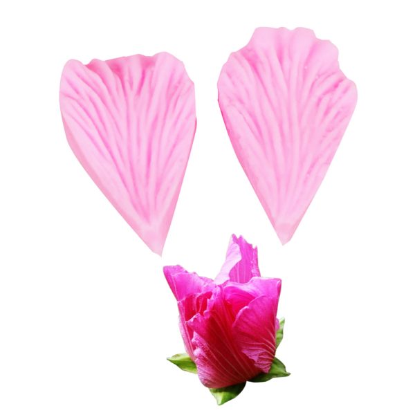 M205 Hibiscus Formy Silikonowe Flower Sugar Gumpaste Clay Mold |Byjunyeor®