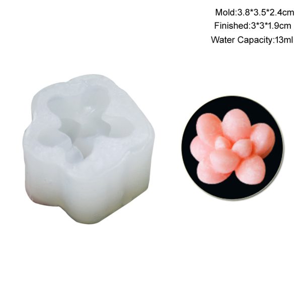 M2732 Succulent Cactus Silicone Mold