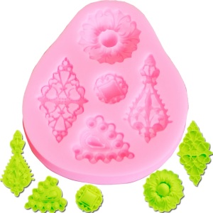 M578-1 Flowers Gem Silicone Molds