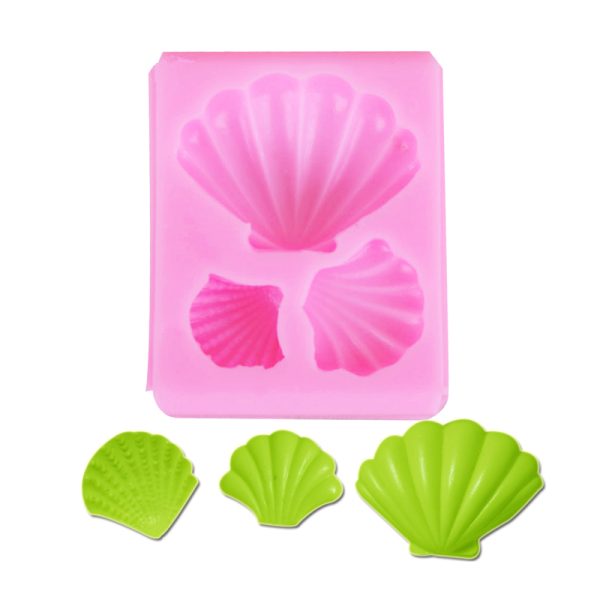 M588-1 Sea Shell Sugar Silicone Moulds
