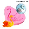m034-yy Swan Silicone Mold