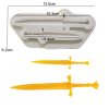 m2850-2Cute Sword Silicone Molds Cute Sword Silicone Molds M2850