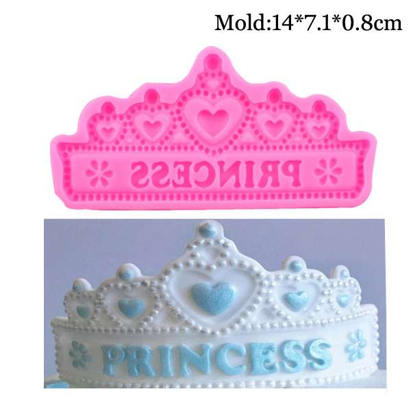 m657-yy Crown Silicone Molds