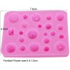 M077-1 Small Flower Shower Silicone Molds