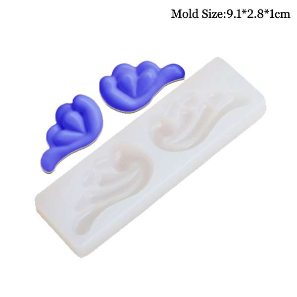 M2052-Big Feather Silicone Molds