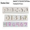 M2545-5 Number 0-9 Silicone Moulds