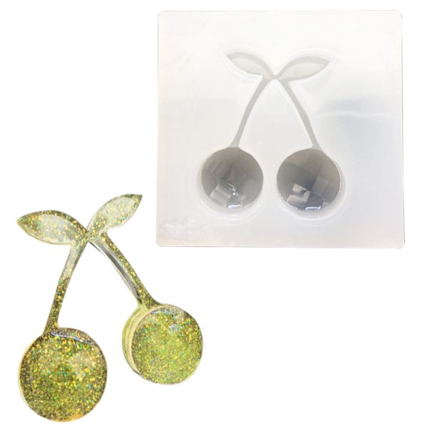 M2822-4 Cherry Silicone Mold For Resin Decoration