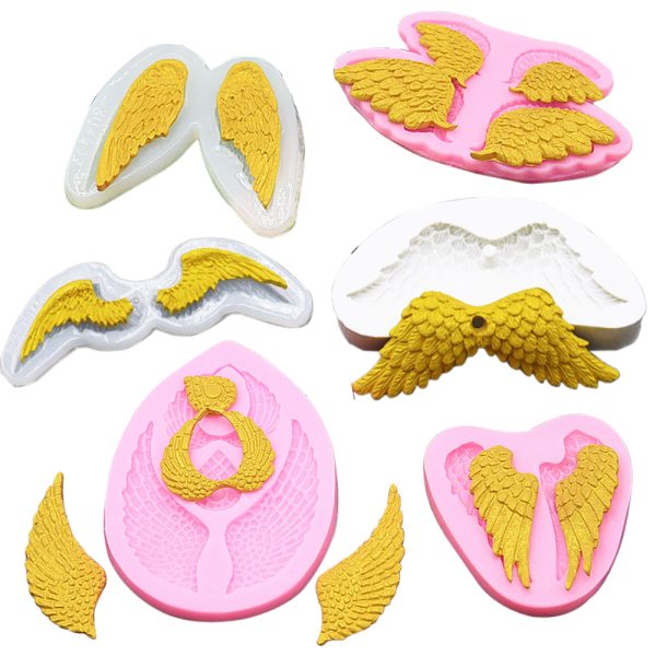 M2905-3 Feather Silicone Molds