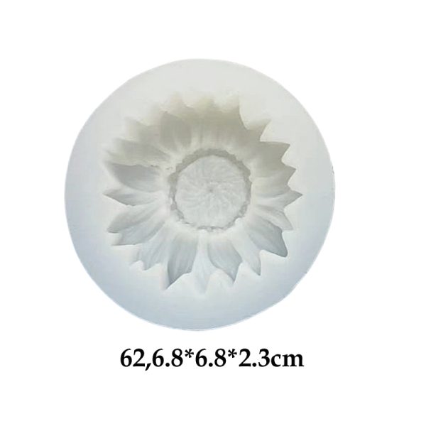 M2935-2 Sunflower Silicone Moulds For Candle Making