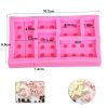 M999-2 Blocks Style Square Silicone Molds
