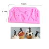 m2064-2 Baseball Games Silicone Chocolate Mould