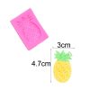 m2641 Pineapple Coconut Watermelon Turtle Leaf Silicone Mold
