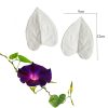 m2656-1 Hydrangea & Morning Glory Leaves Veiners Silicone Mould