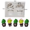 m2847-751 Succulents Sunny Day Pattern Silicone Mold