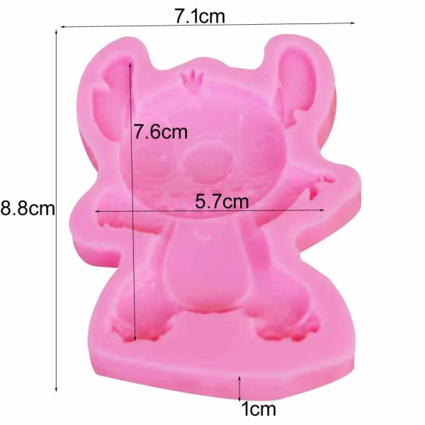 m834-2 Cartoon Animals Silicone Molds