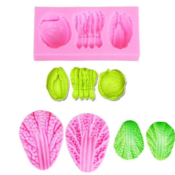 M2004-1 Chinese Cabbage Silicone Dessert Molds