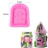 M355-1 Door Window Frame Border & Snails Silicone Molds