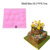 M937 Pansies & Daffodils Silicone Flower Molds