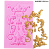M964-1 Retro Relief Silicone Moulds
