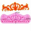 m828- Retro Relief Shaped Silicone Molds