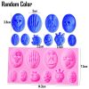 M710-5 Funny Pumpkin & Clown & Skull Silicone Molds